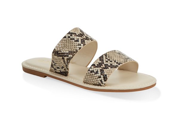 Two Band Slide Sandals