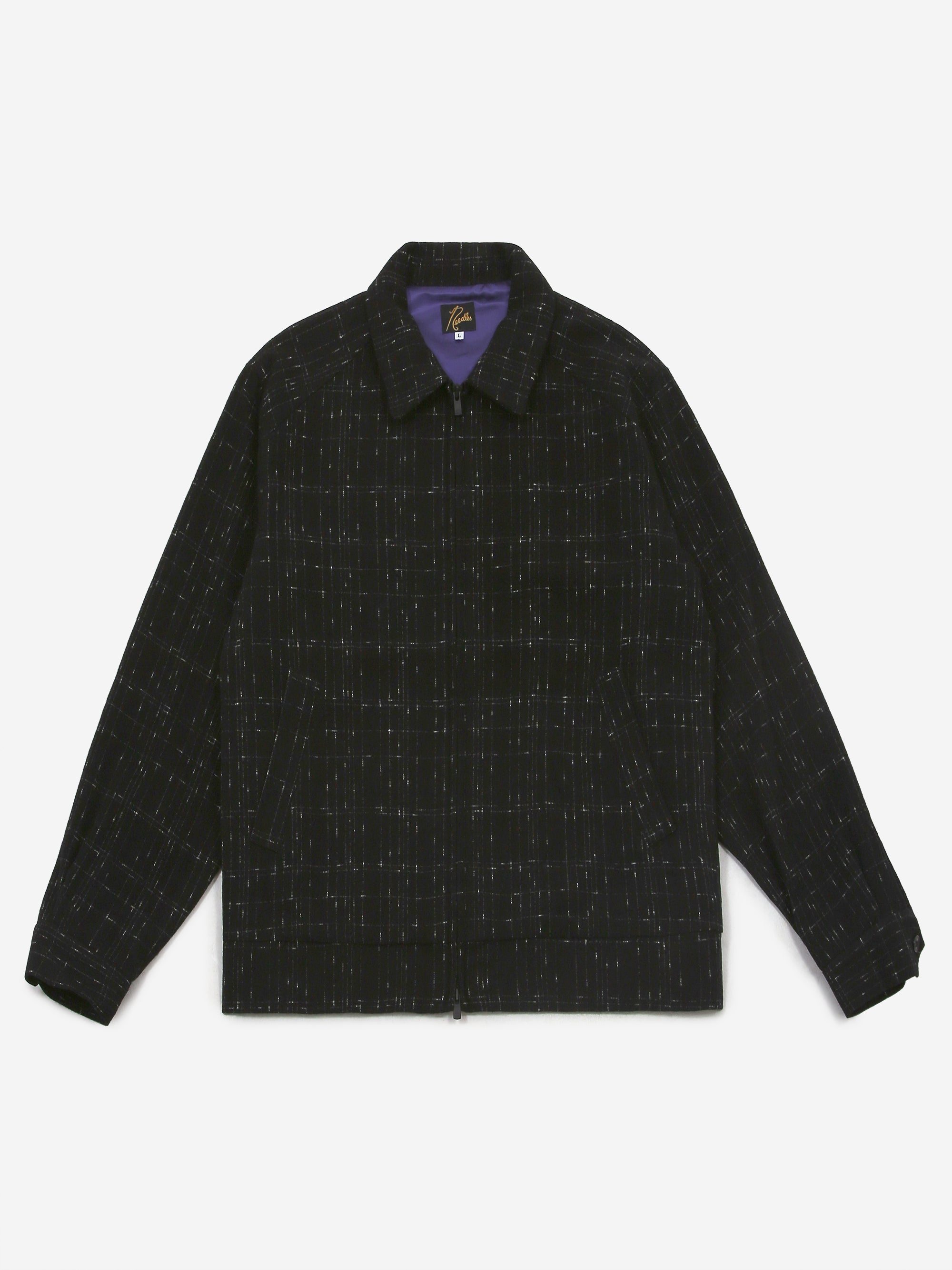 Image of Needles Plaid Sport Jacket - Black