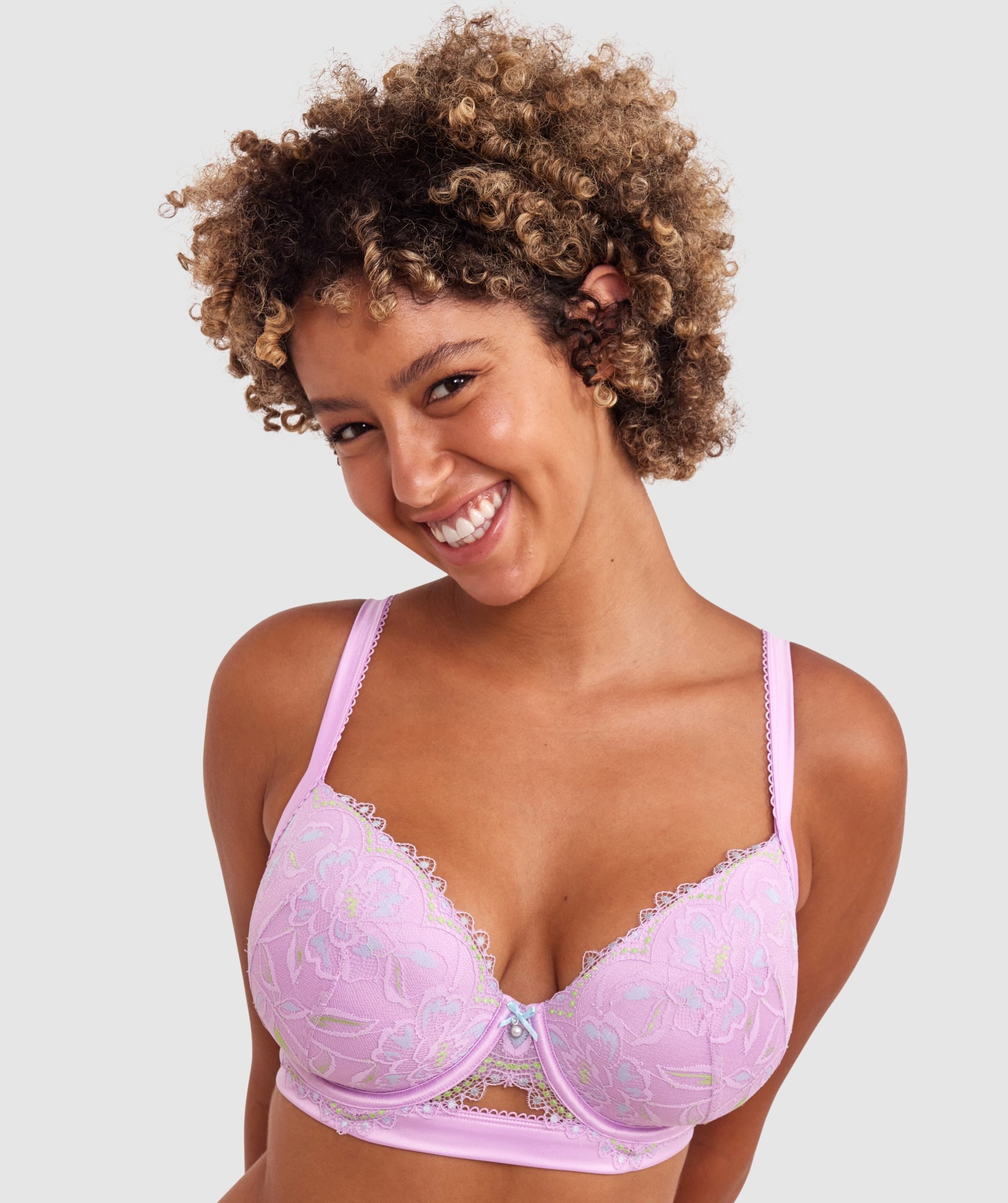 Celeste Full Cup Bra - Lavender