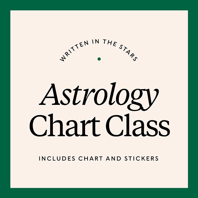 Written in the Stars: Astrology Chart Class