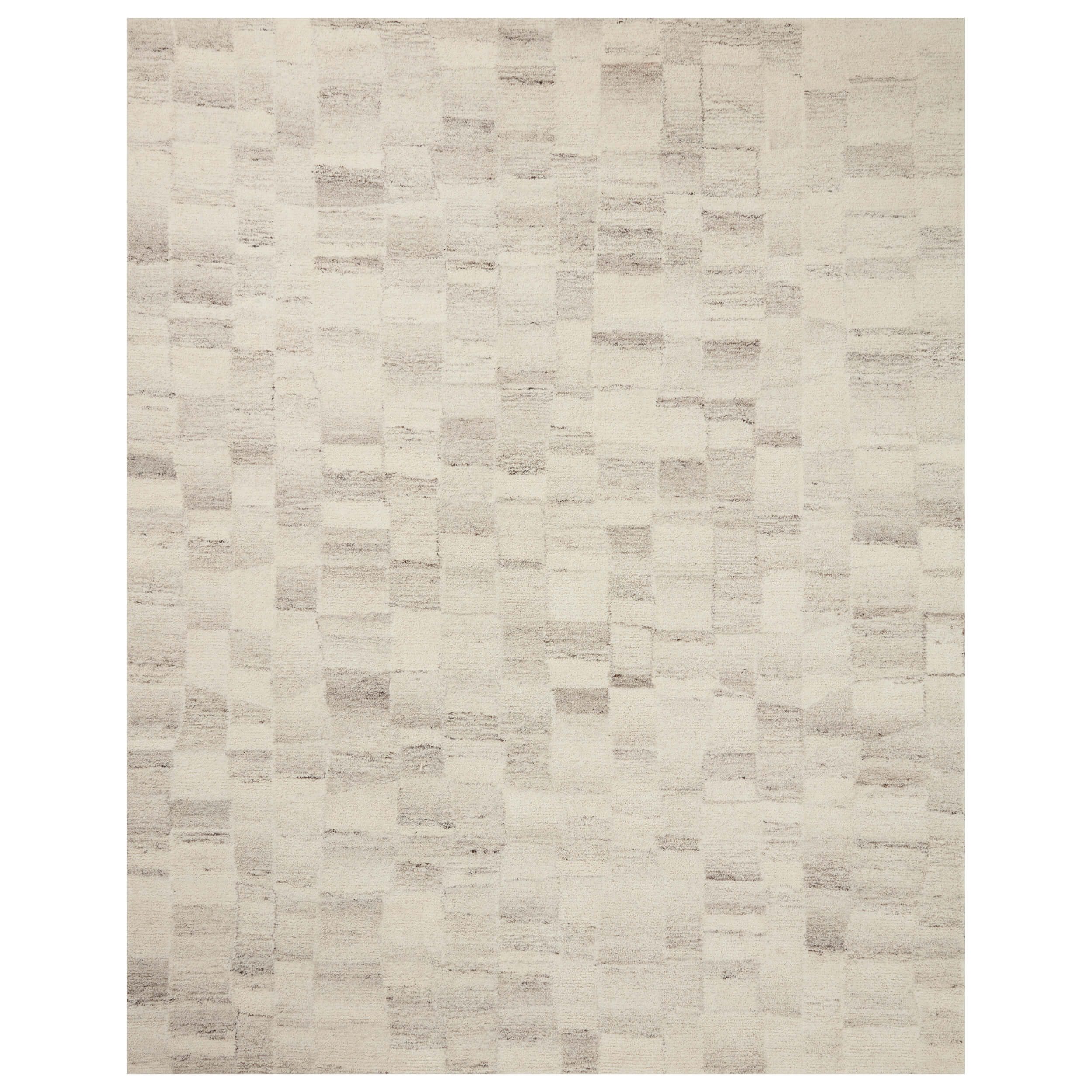 Image of Amber Lewis x Loloi Rug Rocky ROC-01, Ivory/Silver