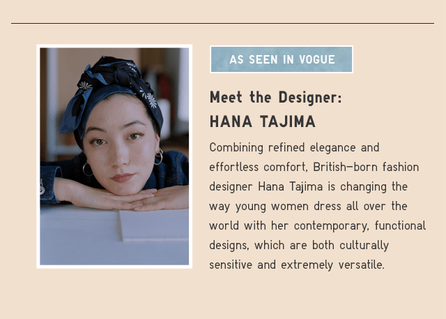 MEET THE DESIGNER: HANA TAJIMA