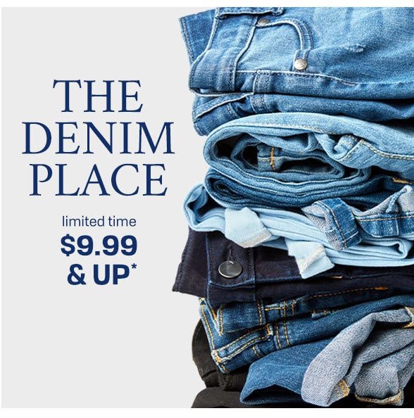 $9.99 & Up Jeans