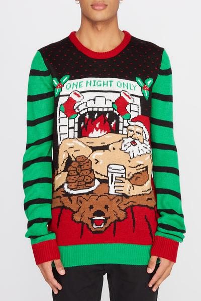 Ugly christmas sweater one night only sale