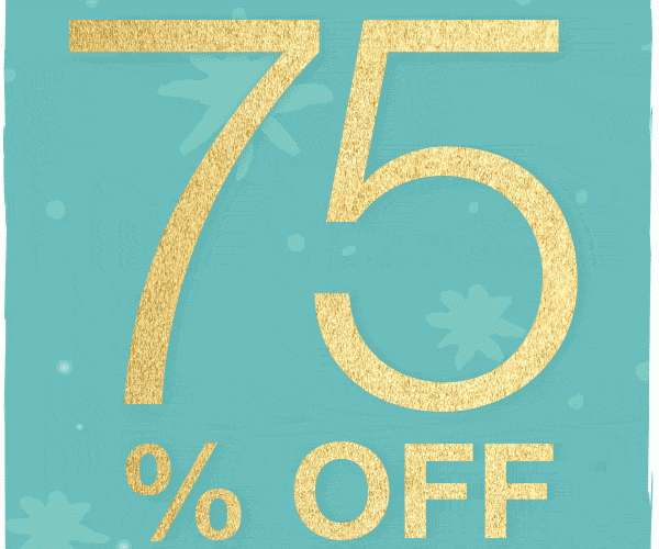 75% off