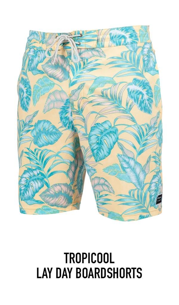 TROPICOOL LAY DAY BOARDSHORTS