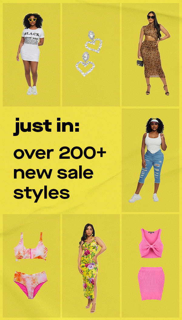 summer clearance just in: 200+ new sale styles