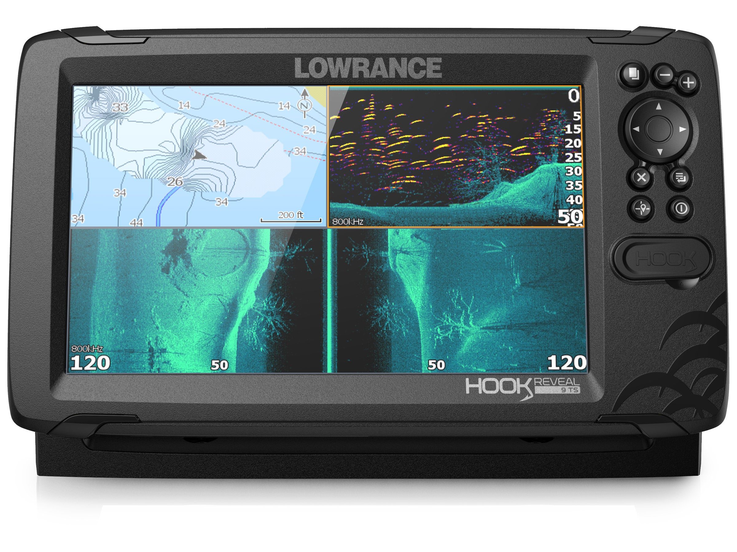 Lowrance Hook Reveal 9 Series Fishfinders