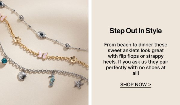 Anklets | Shop Now