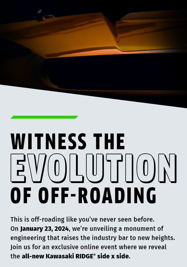 WITNESS THE EVOLUTION OF OFF-ROADING