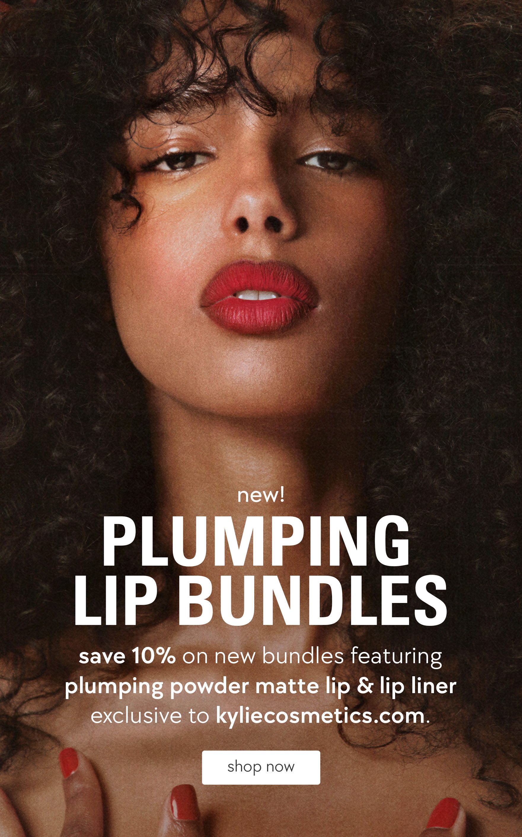 shop new! plumping lip bundles