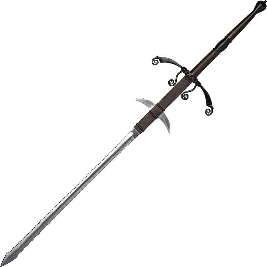 Image of German Landsknechte Flamberge Sword