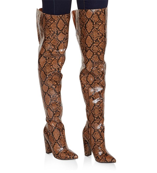 Over the Knee Pointed Toe Boots