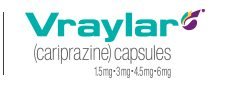 Vraylar (cariprazine) capsules (an image of the logo)