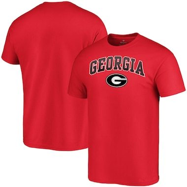 Georgia Bulldogs Fanatics Branded Campus T-Shirt - Red