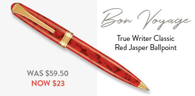 Shop True Writer Classic Red Jasper Ballpoint