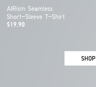 AIRISM SEAMLESS SHORT-SLEEVE T-SHIRT - SHOP NOW