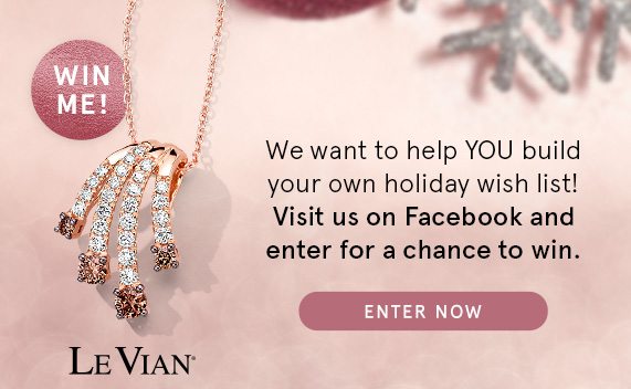 Visit Us on Facebook and Enter For a Chance to Win a Le Vian Milestones Necklace