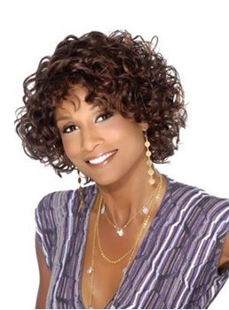Elegant Short Curly Capless Synthetic Hair Wig 10 Inches