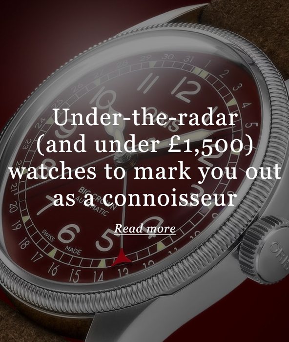 Under-the-radar(and under £1,500)watches to mark you out as a connoisser Read more