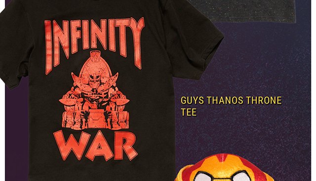 Guys Thanos Throne Tee