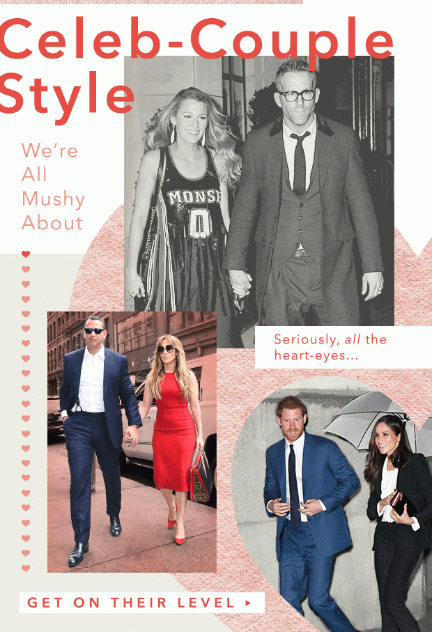 Celeb-Couple Style, on now. (Double swoon.)