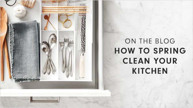 ON THE BLOG - HOW TO CLEAN YOUR KITCHEN
