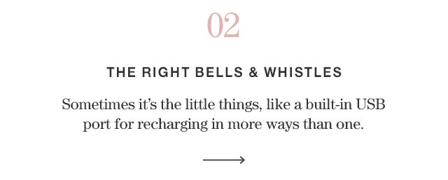 The Right Bells & Whistles
