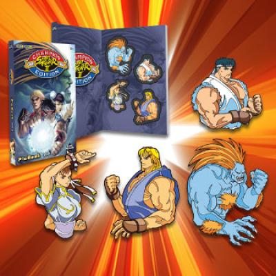 Street Fighter Vol. 3 Pinbook Collectible Pin by Icon Heroes