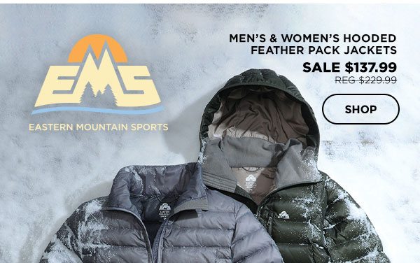 ems feather pack jacket