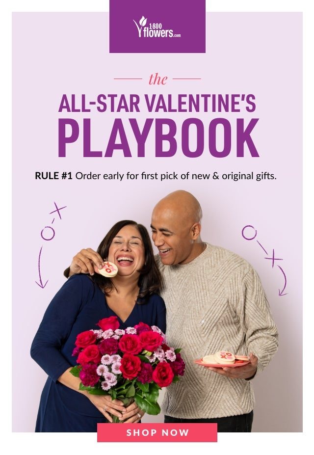 ALL-STAR VALENTINE'S PLAYBOOK SHOP NOW