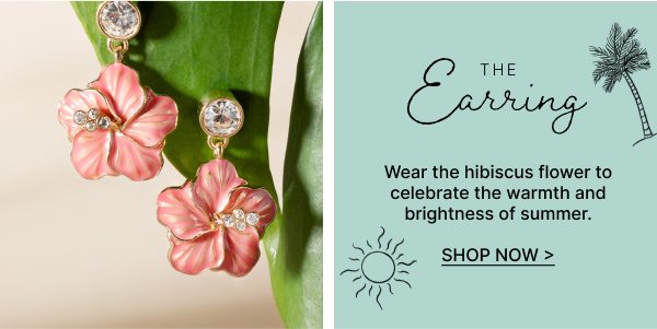 Hibiscus Earrings | Shop Now