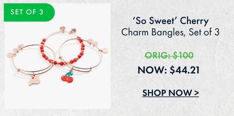 So Sweet Cherry Set of 3 |Extra 25% Off