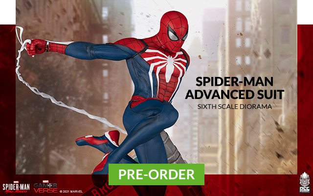 Spider-Man: Advanced Suit Sixth Scale Diorama (PCS)