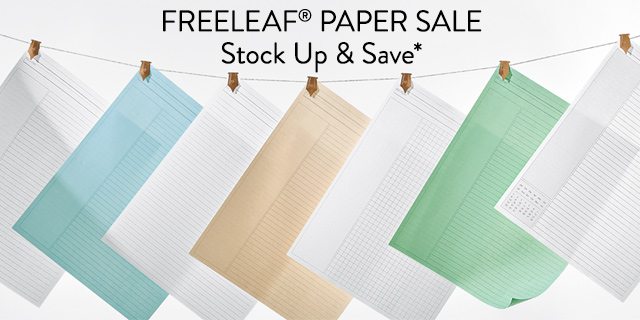 Shop the Freeleaf Paper Sale