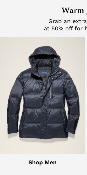 Grand Giving Event | Shop Men's Outerwear