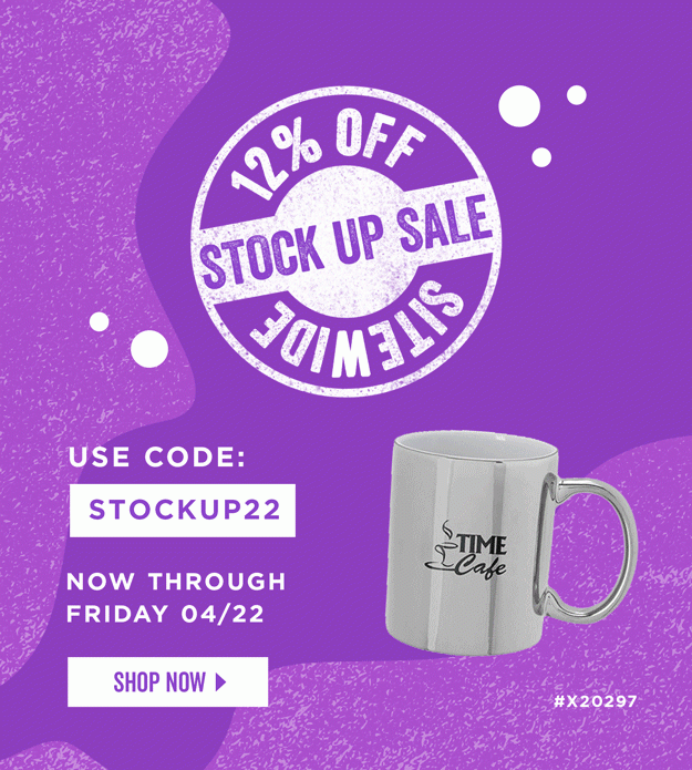Stock Up & Save | 12% Off Sitewide | Use Code: STOCKUP22 | Shop Now