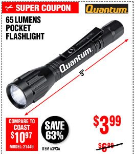 65 Lumen Pocket Flashlight