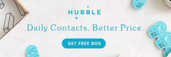 FREE box of contacts from Hubble