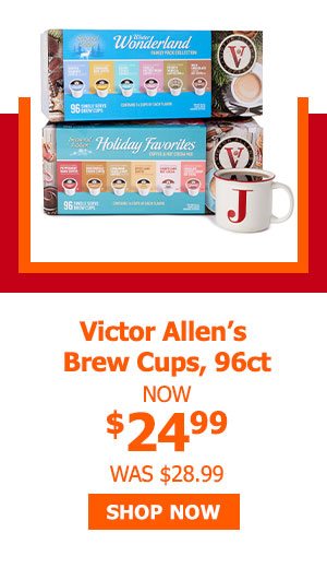 Victor Allen's Brew Cups Now $24.99