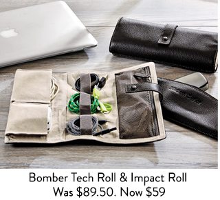 Bomber Jacket Tech Roll