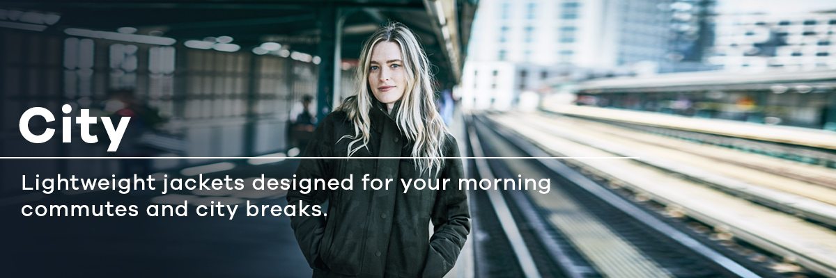 City | Lightweight jackets designed for your morning commutes and city breaks