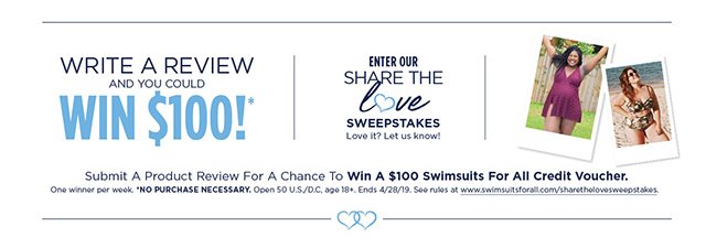 Enter Our Share The Love Sweepstakes