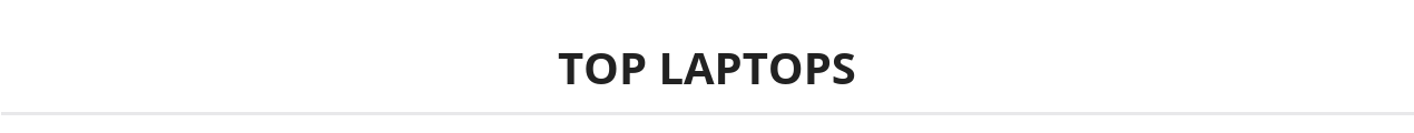 Best selling laptops