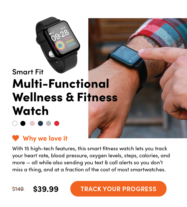 SmartFit Multi-Functional Watch | Track Your Progress