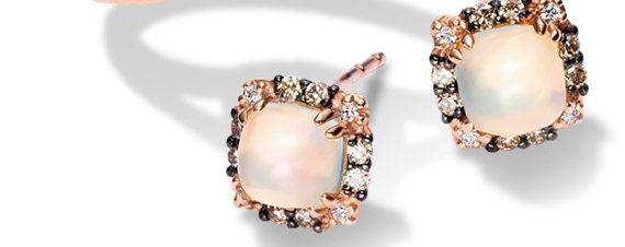 Rose Gold Earrings