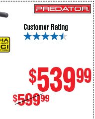 View 8750 Max Starting/7000 Running Watts, 13 HP (420cc) Generator EPA III with GFCI Outlet Protection
