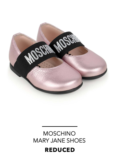 GIRLS PINK LEATHER MARY JANE SHOES 