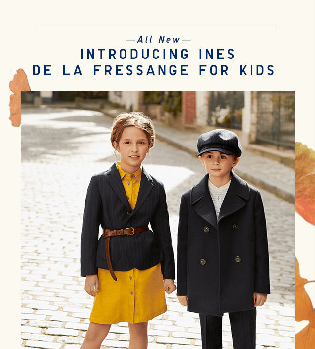 INTRODUCING INES DE LA FRESSANGE FOR KIDS