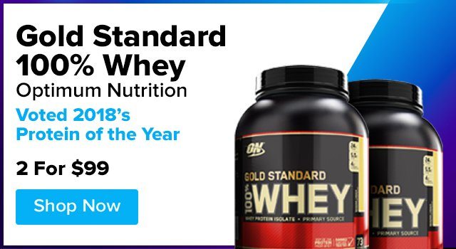 Gold Standard 100% Whey - Optimum Nutrition - 2 for $99